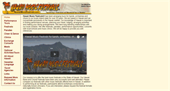 Desktop Screenshot of hawaiimusicfestivals.com